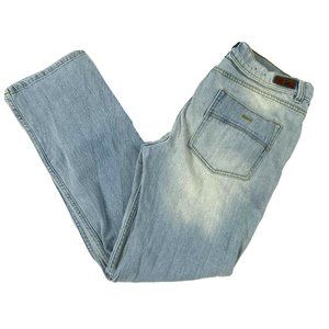 RSQ Jeans New York Slim Straight Blue Jeans 34x32